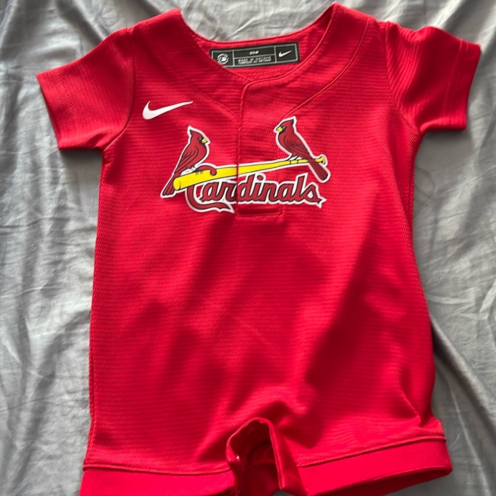 St. Louis cardinals jersey romper